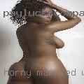 Horny married woman